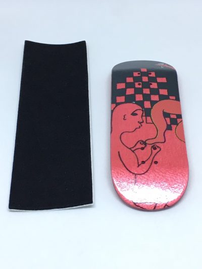 DK Fingerboard Real Wear "Red Foot" Deck 33,5mm x 96mm