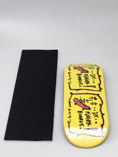 DK Fingerboard Real Wear "Yellow Parchment" Deck 33,5mm x 96mm